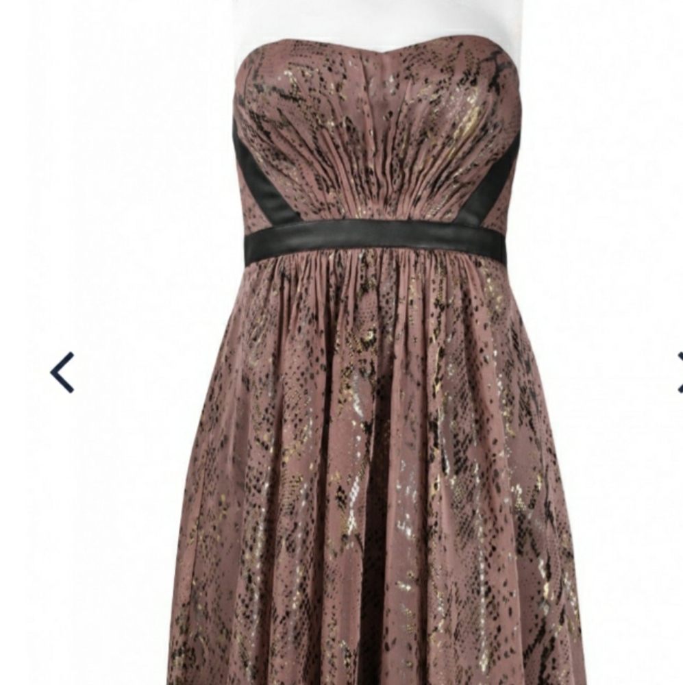 💲149 ADRIANNA papell Chiffon Cocktail Dress
